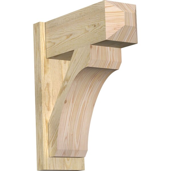 Ekena Millwork Legacy Craftsman Rough Sawn Outlooker, Douglas Fir, 8"W x 20"D x 24"H OUT08X20X24LEC04RDF - main